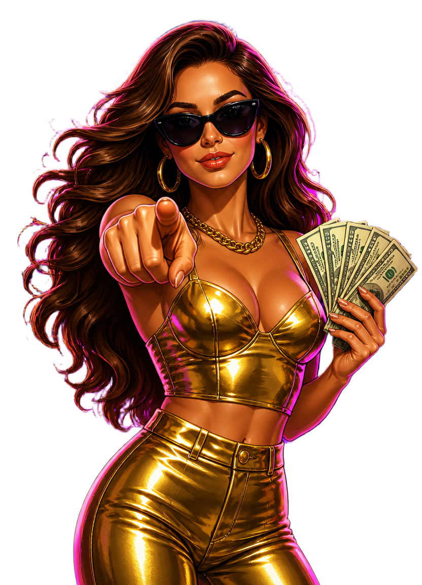 StakeSus community host pointing at you